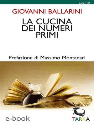 cover image of La cucina dei numeri primi